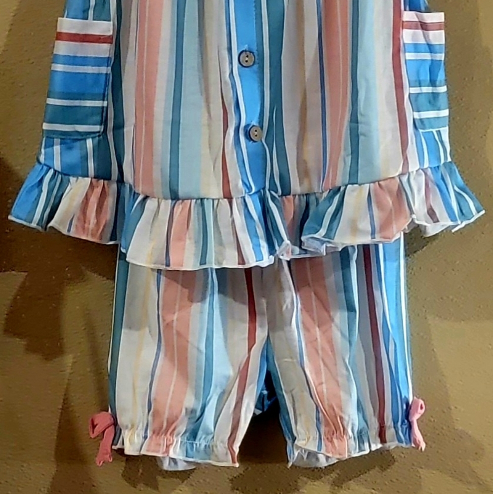 Blue Striped Set - Picture 2 of 2